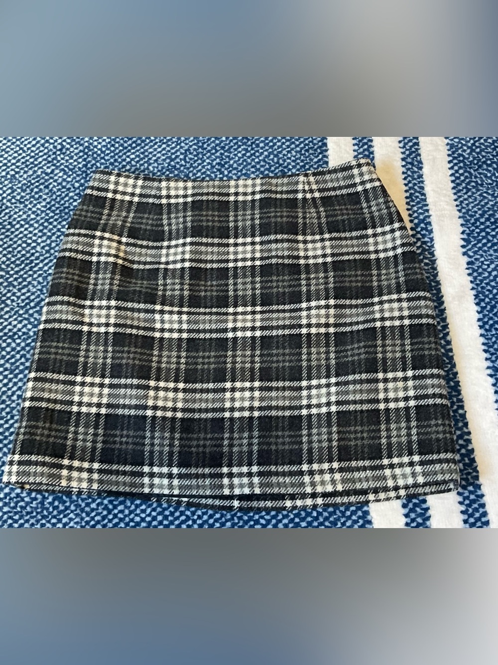 Vintage Old Navy Wool Plaid Skirt